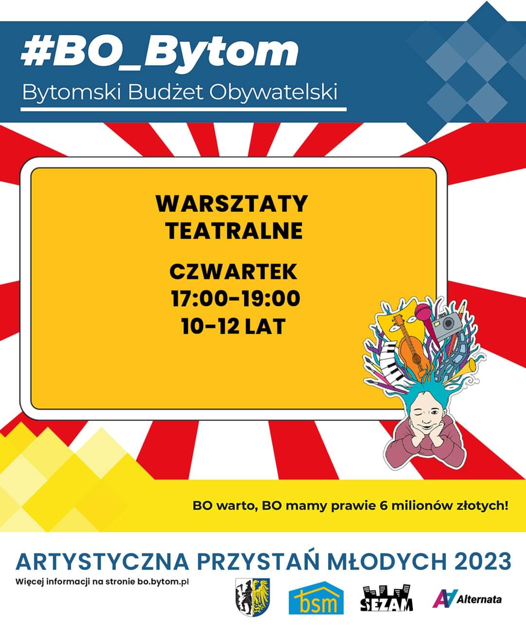„Artystyczna Przystań Młodych” 2023 Warsztaty teatralne „Artystyczna Przystań Młodych” 2023 Warsztaty teatralne